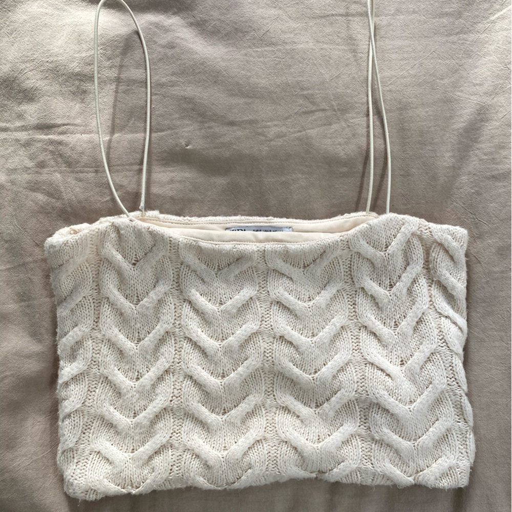 Knit Crop Top from Zara